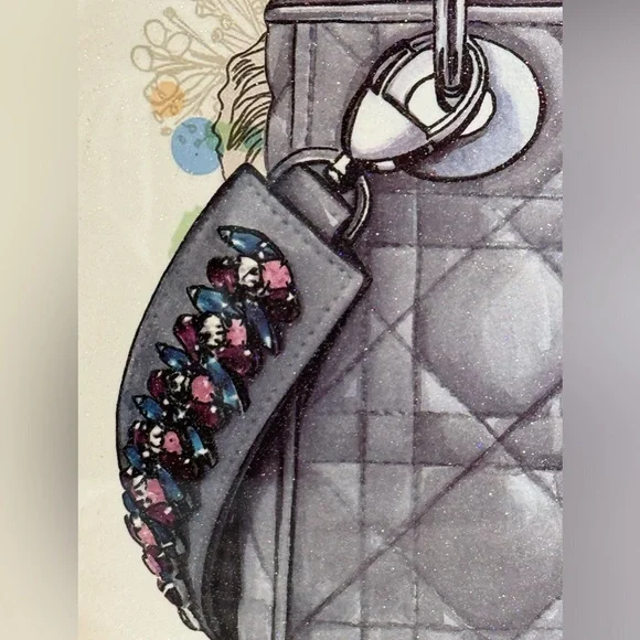 Framed Wall Art - NWT - Dior Purse - Picture 3 of 7